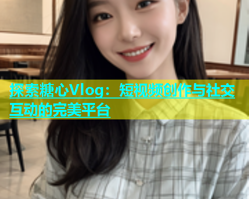 探索糖心Vlog：短视频创作与社交互动的完美平台