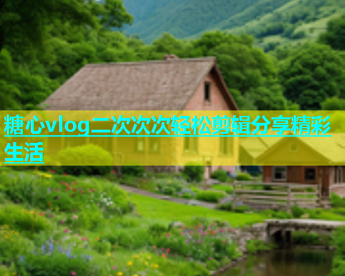 糖心vlog二次次次轻松剪辑分享精彩生活